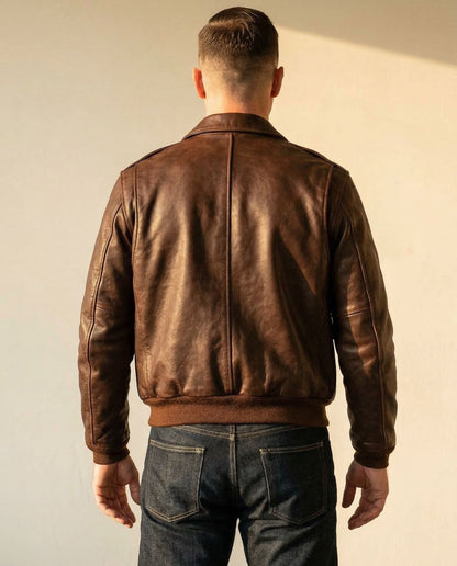 Hudson Aviator Leather Jacket