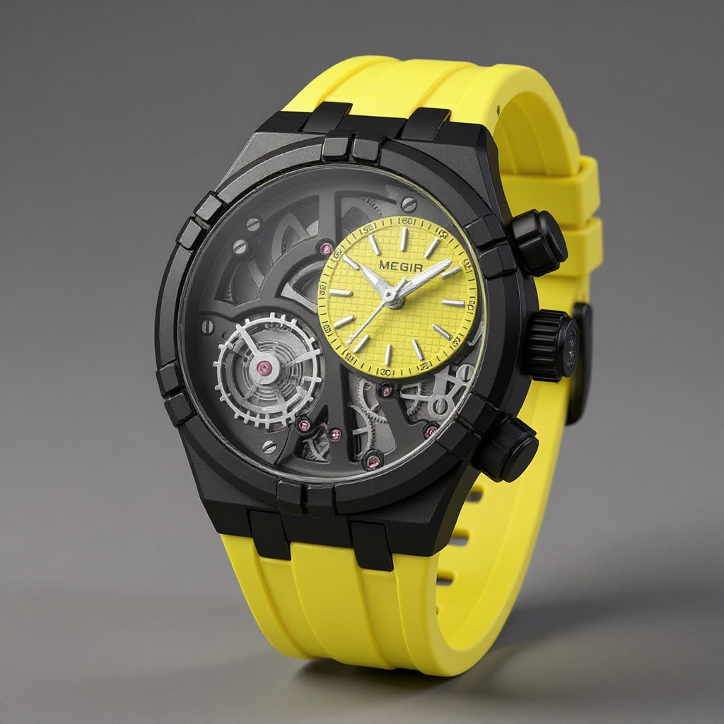 Kinetic Skeleton Watch 45mm