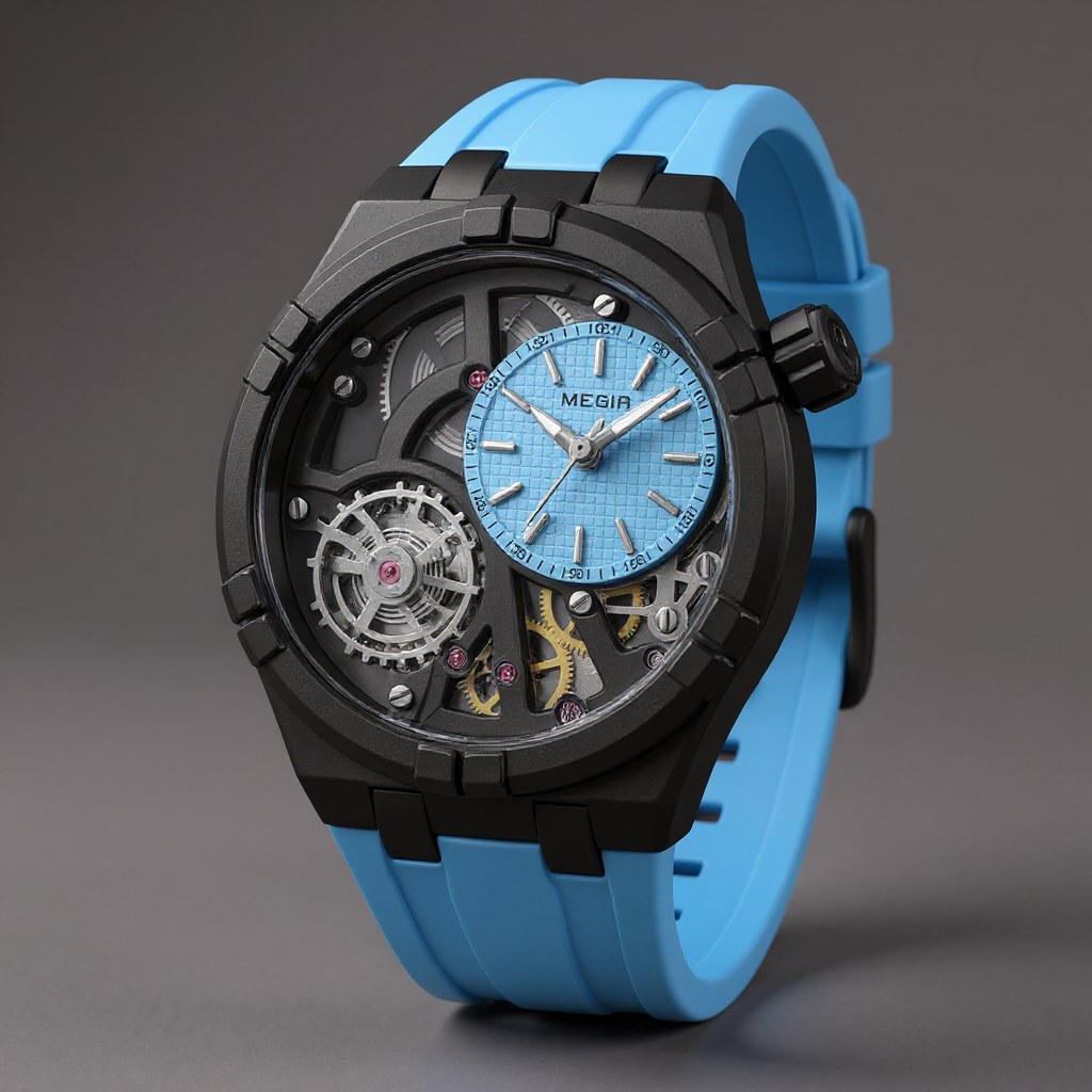 Kinetic Skeleton Watch 45mm