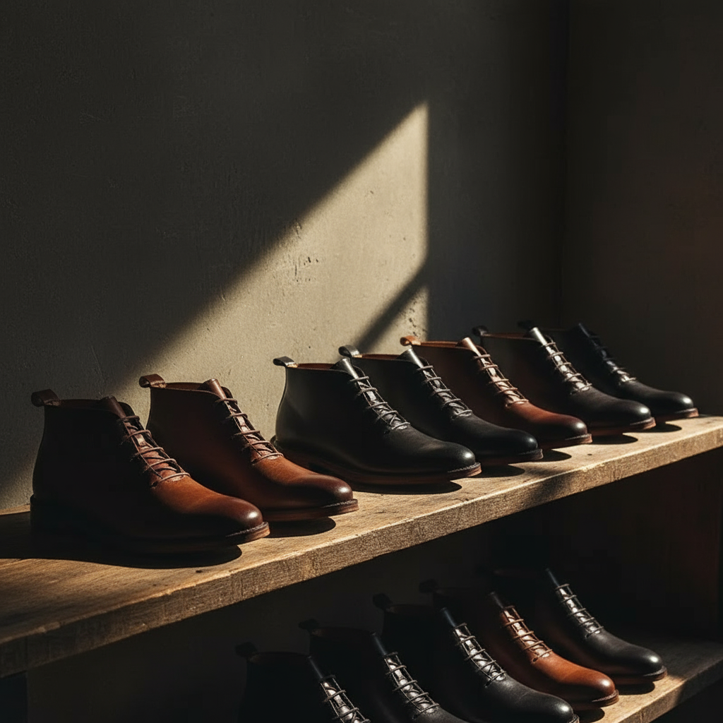 Mason Leather Boots