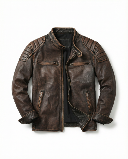Verona Leather Moto Jacket