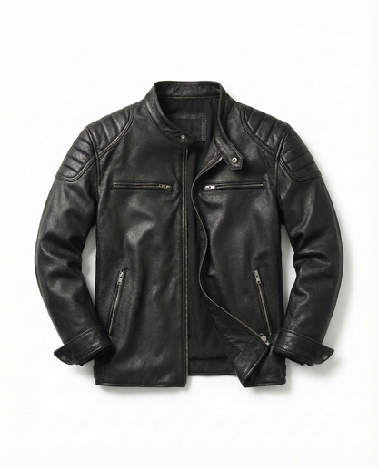 Verona Leather Moto Jacket
