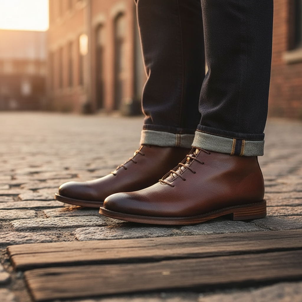 Mason Leather Boots
