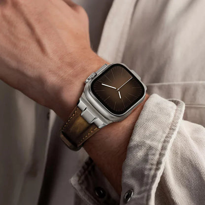 Milan Leather Apple Watch Band