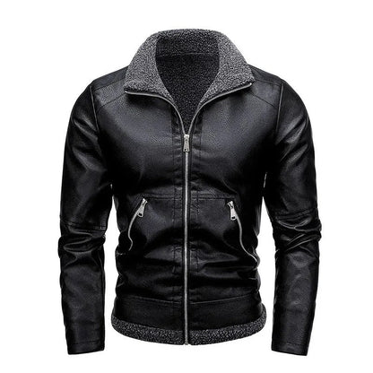 Lennox Sherpa Leather Jacket