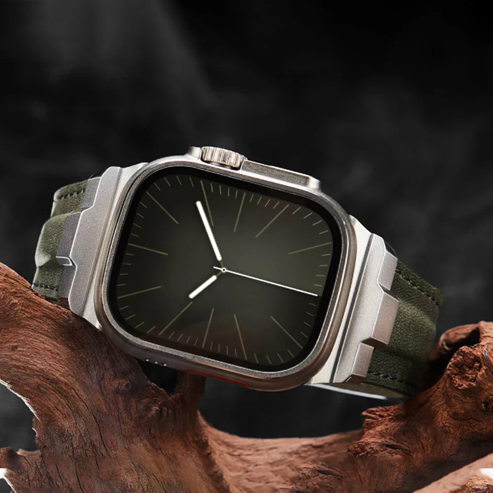 Milan Leather Apple Watch Band